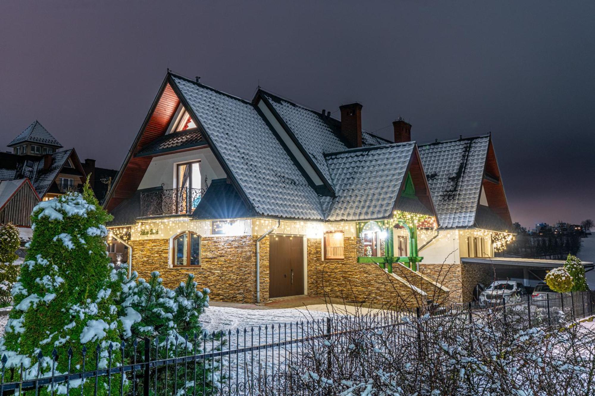 Folkowy Dworek Spa & Fun Bed & Breakfast Murzasichle Exterior photo