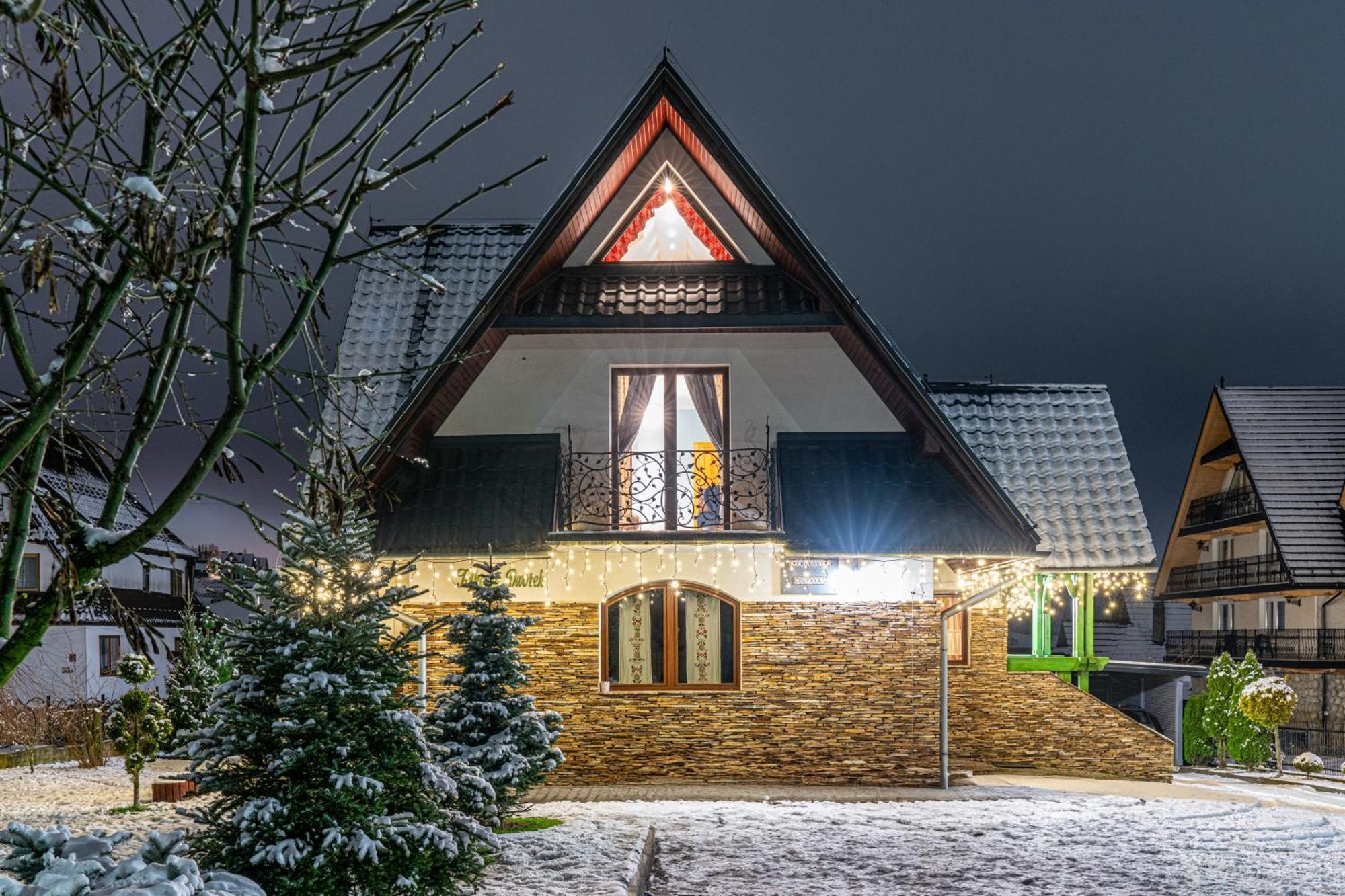 Folkowy Dworek Spa & Fun Bed & Breakfast Murzasichle Exterior photo